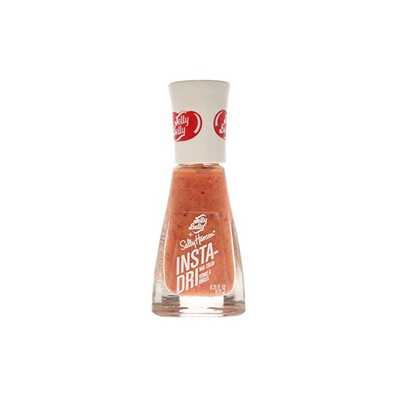 Sally Hansen Insta-Dri X Jelly Belly Nail Polish, Peach, 0.31