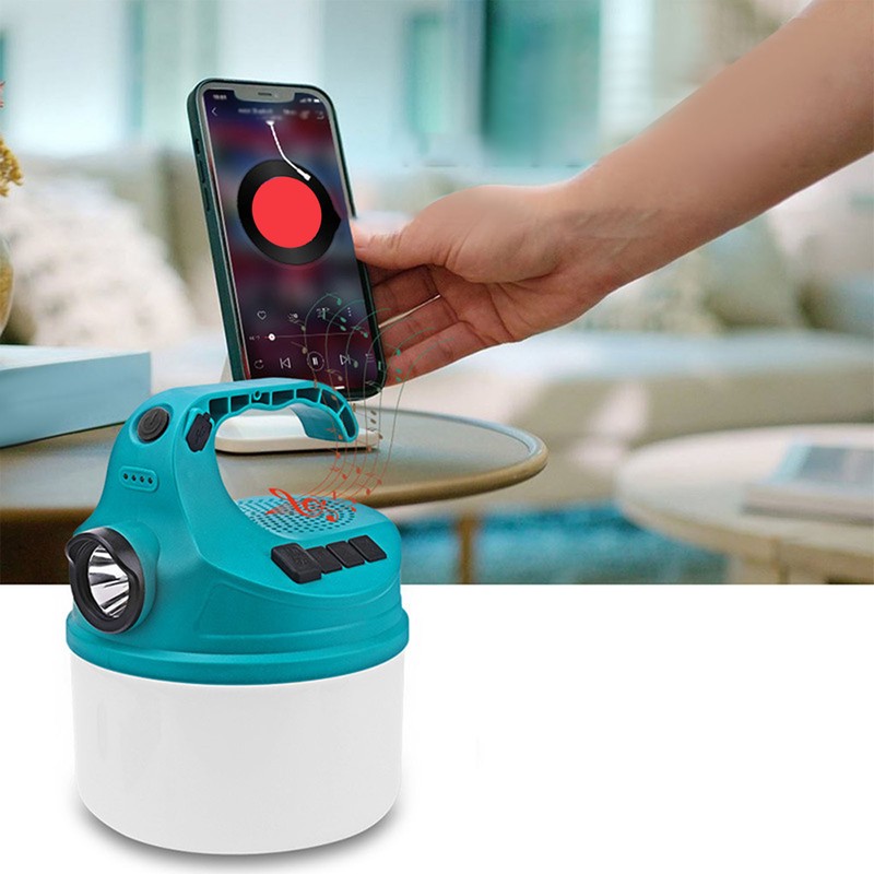 Camping Light USB Charging LED Flashlight Bluetooth Speaker Lantern Tent