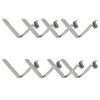 INCREWAY Tent Pole Clips, 8Pcs Kayak Paddle Spring Snap Clips,