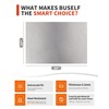 3 Pack Oven Liners for Bottom of Oven, 17x25" Large