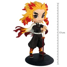 Banpresto - Demon Slayer - Q posket - Kyojuro Rengoku Figure Version 1