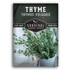 SURVIVAL GARDEN SEEDS Survival Garden Seeds - Thyme Seed for