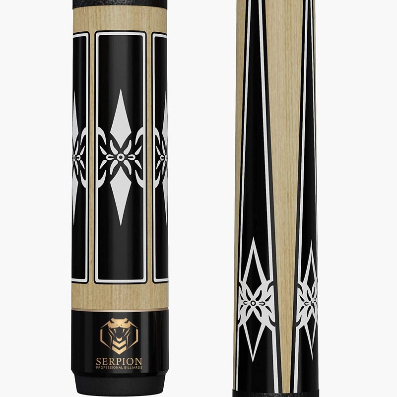 Serpion - Pool Cue Stick 100% Canadian Maple Wood. Professional
