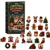 24-Day Mini Christmas Brick Ornament Advent Calendar, Divertidos Sets de