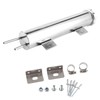 2x10in Overflow Tank Can Polished Stainless Steel Coolant Radiator 14oz
