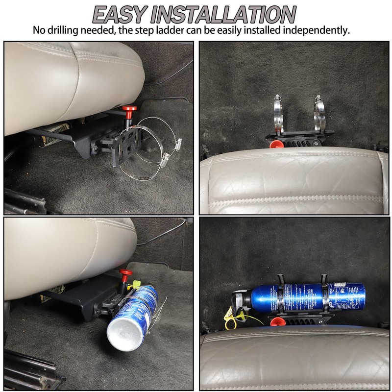 Lcojicep Fire Extinguisher Bracket Under The Co-Pilot Seat Compatible with