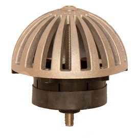 RectorSeal Guardian Drain Lock GDLDOME3000 Dome-D-Lock Commercial Floor Sink Locking Dome Strainer, 3 Inch