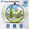 Narremcoy 20" HD Acrylic Convex Mirror - 160 Adjustable Wide