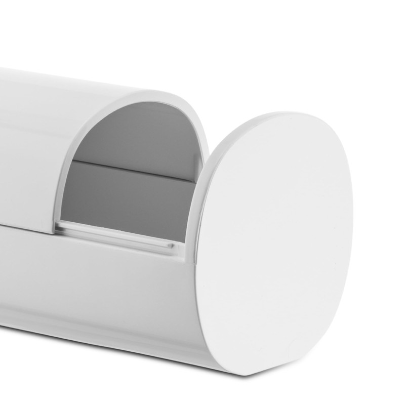 Alessi Birillo Cotton Pad Dispenser, White