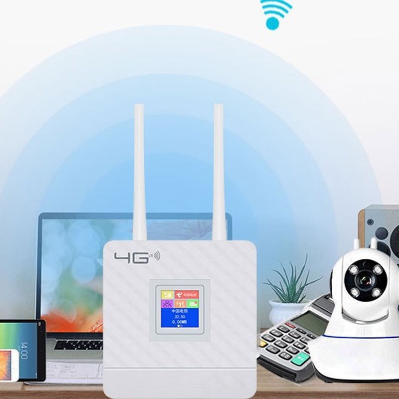 4G LTE CPE Router 150Mbps DC 12V 1A 50 to