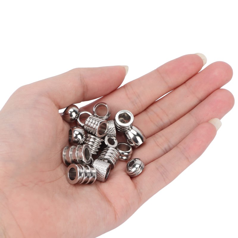 Chazcool Viking Beard and Hair Beads for Men - 18pcs