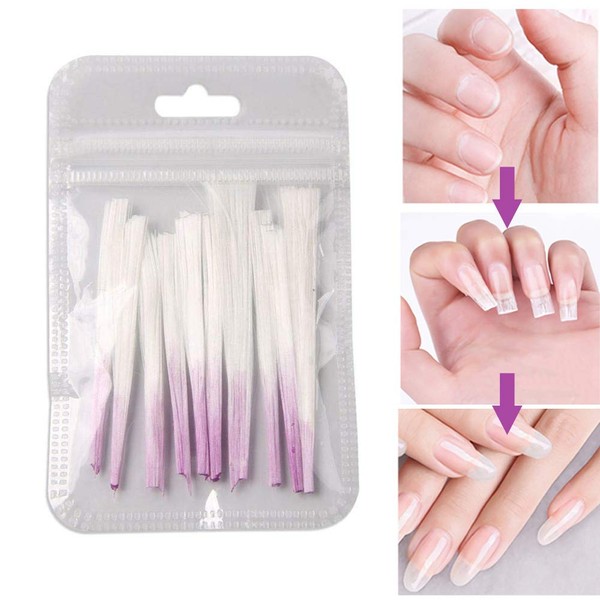 Nails Fiberglass for Quick Nail Art Extension False Nails Tips