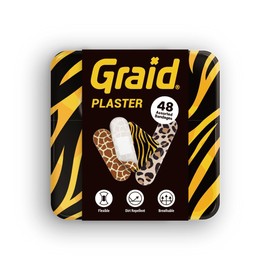 Graid 48pc Plaster Tin, Animal Print
