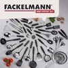 Fackelmann INITIAL Slotted Turner, Plastic, Fish Slice, Non-Stick Kitchen Cooking