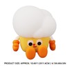 Cute Popcorn Night Light Silicone Nursery Night Light 3 Levels