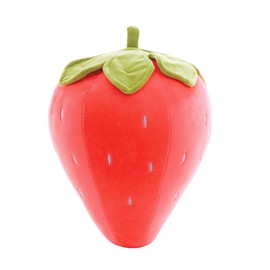 Rikyo Cute Stuffed Strawberry Fruit Soft Plush Toy Hugging Pillow Gifts for Kids Toys,Girl Boy Pet Food Shaped Stuff Cuddle Toy for Christmas,Baby Shower,Birthday,Bridal Shower(Red-8inch)