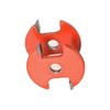 Sinoprotools Adjustable Tongue and Groove Router Bit Set 1/2" Shank,2