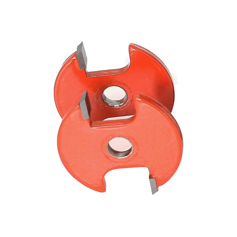 Sinoprotools Adjustable Tongue and Groove Router Bit Set 1/2" Shank,2