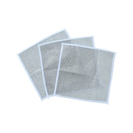 Fujisho F21073 Kitchen Sponge, Mesh Cloth, Multipurpose Kitchen Cloth, Set of 3, Scrapes Dirt Without Scratching Dishes, Frying Pans, Stove, Microwave Oven, Sink, Large