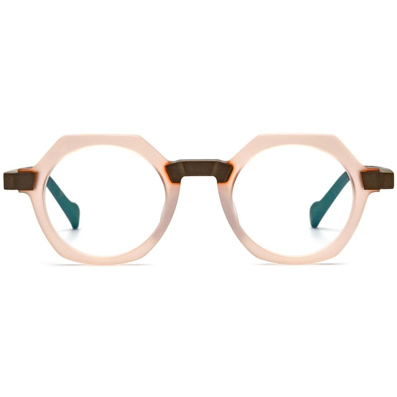 HEPIDEM - anteojos de acetato multicolor mate para mujer, estilo