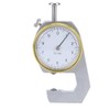 Thickness Gauge Round Dial Accuracy Measuring Tool Flat Pointed Head