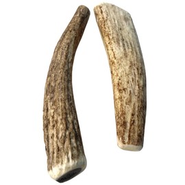 Elk Antler Dog Chews | ELK ANTLERS FOR DOGS | 100% Natural | Dog Bones for Aggressive Chewers | Naturally Shed Elk Antler Dog Chew | Long Lasting Dog Treats for Aggressive Chewers | Keeps Dogs Busy | SMALL MEDIUM LARGE (SPLIT AND WHOLE ELK ANTLERS) (2 ME