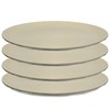 Club Plate L Flat Plates Set of 4 Natural Desert