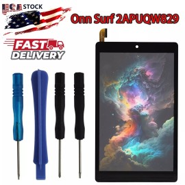 Unbranded 8" Touch Screen Digitizer Glass For Onn Surf Tablet Gen 2 100011885 2APUQW829 US - Touch Screen + Tools