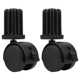 6414 Grill Wheels Replacement Includes Caster Insert Compatible with Weber，G-enesis, S-ummit, S-ilver, S-pirit (2PCS)