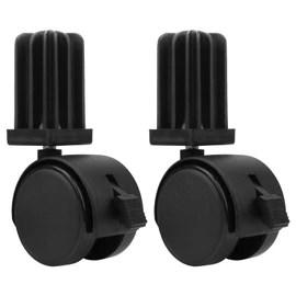 6414 Grill Wheels Replacement Includes Caster Insert Compatible with Weber，G-enesis, S-ummit, S-ilver, S-pirit (2PCS)
