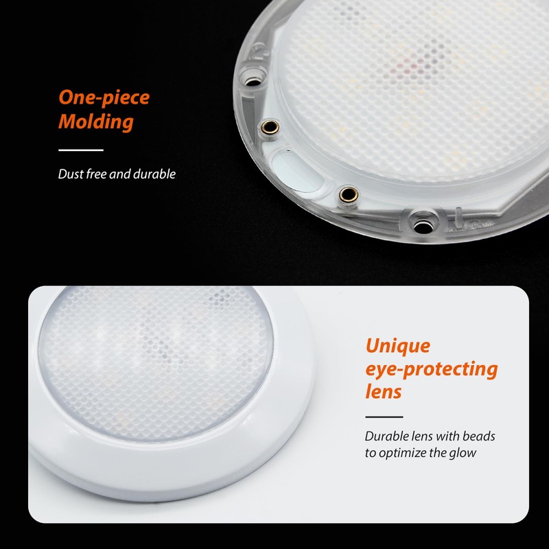 Dream lighting RV Interior LED Lights 3 inch Dome Light