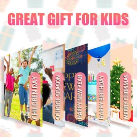 2024 New Mini Karaoke Machine for Kids & Adults, 2 Wireless Mics, LED Colortul Lights, Portable Outdoor Bluetooth Speaker, Toys Birthday Gifts for Boys & Girls Ages 3-12 (Pink)