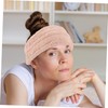 Healvian Solid Headband for Face Washing Makeup Headband Furry Fleece