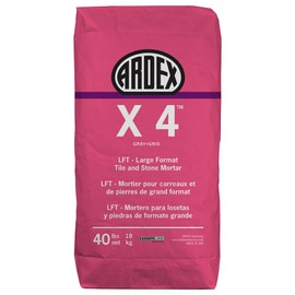 Ardex X 4 G Thinset Mortar - 40lb Grey