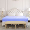 sourcing map Satin Fitted Sheet, Solid Silky 12" Deep Pocket