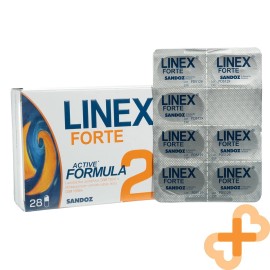 LINEX FORTE Probiótico 28 Cápsulas Apoyo Digestivo Suplemento Alimenticio Lacto Bífido