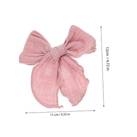 BIUDECO 6pcs Girls Hair Bow Clip Bow Hair Clips for Little Girls Decorative Accessories Safe Material