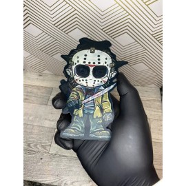 Friday the 13th Jason Voorhees, Mike Myers Freddy Krueger 3D Lenticular Motion Car Sticker Decal