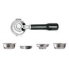 LELIT LELIT58 2-Ways Portafilter - Silver/Black