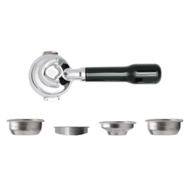 LELIT LELIT58 2-Ways Portafilter - Silver/Black