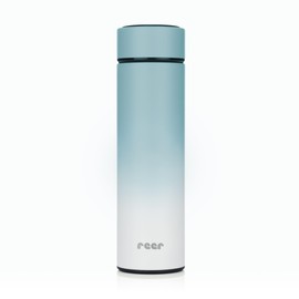 ColourDesign Edelstahl-Isolierflasche, 450ml, blau