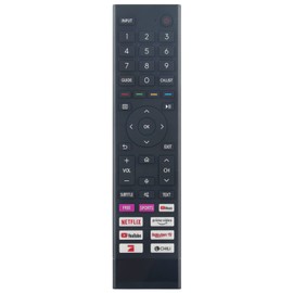 ALLIMITY ERF3I80H Remote Control Replacement for Hisense 4K Ultra HD TV A6GG A4EG 43A6GG 50A6GG 55A6GG 65A6GG 70A6GG 75A6GG 32A4EG 40A4EG A6FG 43A6FG 50A6FG 55A6FG FG 58A FG 6FG 65A6FG 70A6FG 76A6FG