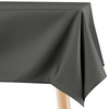 Filumi Tablecloth 140 x 220 cm Grey Washable for Indoor