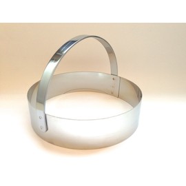 ELETTRO CENTER Art.177 Dough-Cutters for Jodhpur, Stainless Steel, Silver, 4 Units