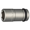 TONE HP4NV-18L Long Socket for Impacts, 0.5 inch (12.7 mm)