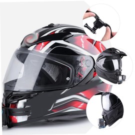 VINTORKY Soporte De Barbilla para Casco De Motocicleta Montaje para Cámara Deportiva Kit De Instalación Ligero Y Portátil Compatible Mayoría De Cascos De Motocicleta