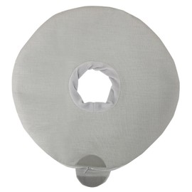 Alpha 5612 Cushion Cover, Blue Gray, Diameter 15.7 inches (40 cm), Doctor Circular Cushion