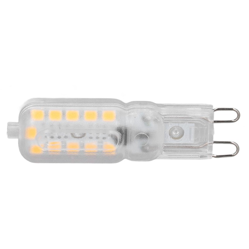 6pcs G9 LED Bulb 5W Transparent Cover 22LED Dimmable G9