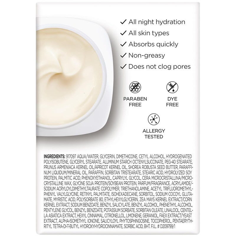 L'Oreal Paris RevitaLift Anti-Wrinkle Firming Night Cream, 1.7 Ounces Single