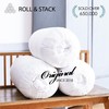 Roll&Stack Storage Bags for Comforters, Blankets, Clothing, Closet, Underbed Space